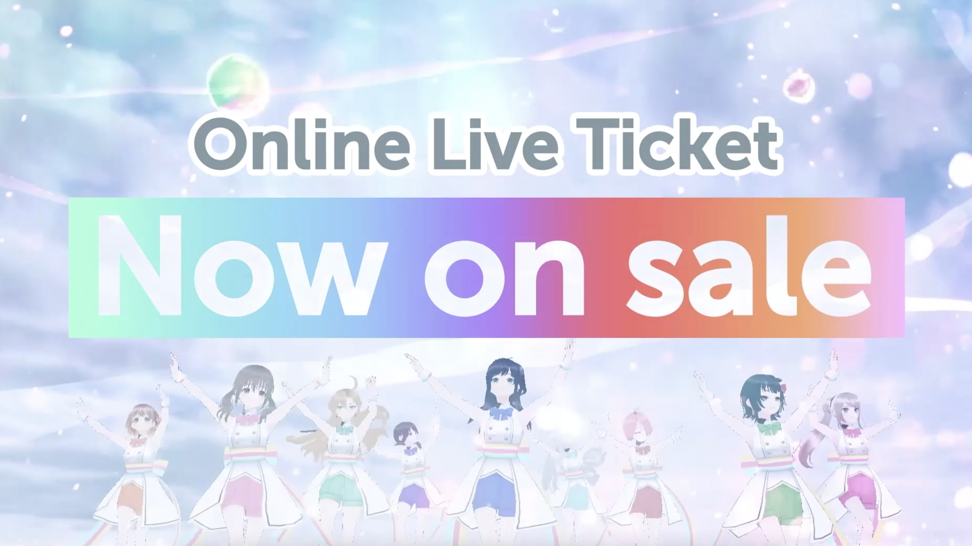 MateReal株式会社様 ┃女性バーチャルアイドルグループ「Palette Project」2021年年末ワンマンライブ告知ムービー
